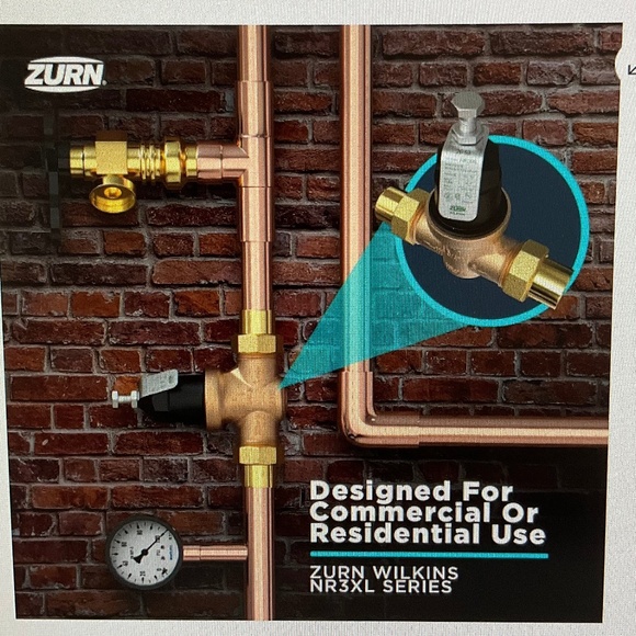 Zurn Wilkins Water Pressure Reducing Valve NR3XL 3/4” NWT - Picture 2 of 11